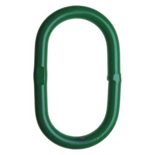 1-1/8" (VO-3) Cam-Alloy Oblong Master Link, Grade 100, Painted Green