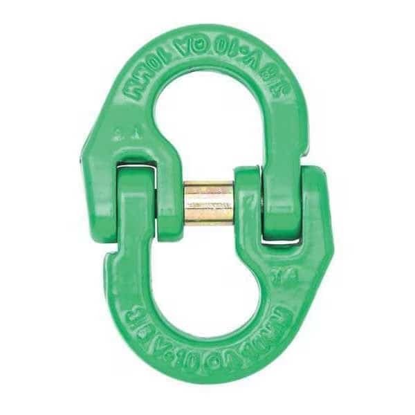 1" Quik-Alloy Coupling Link, Grade 80, Painted Red