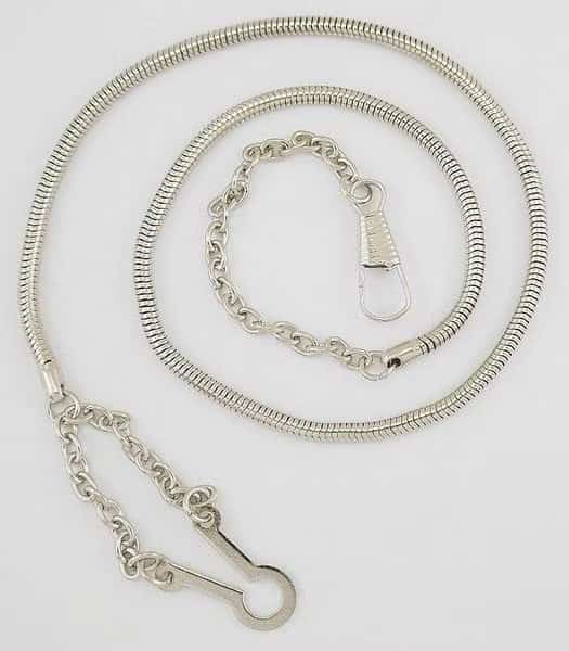 Whistle Chain, Metal, Nickel