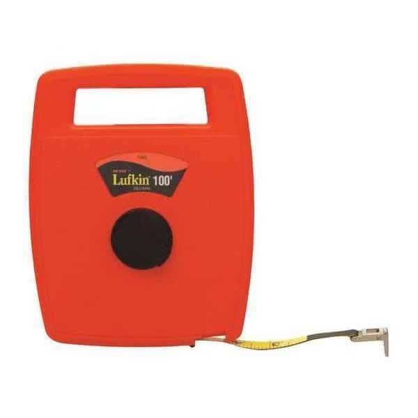 1/2" x 100' Linear Fiberglass Tape Measure