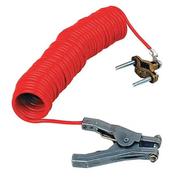 Grounding Clamp, 1/8 In. x 20 Ft.