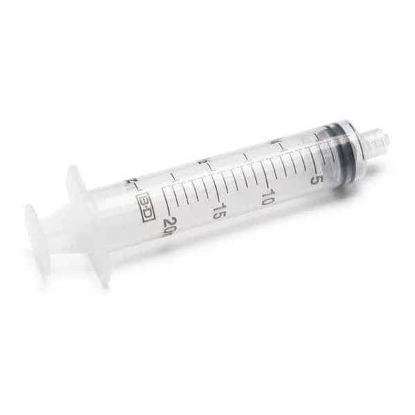 20CC Calibrated Syringe W/Lok Tip, PK325