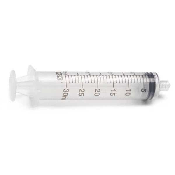 30Cc Calibrated Syringe W/Lok/No153 Tip, WELLER, Mfr# M30LLBA
