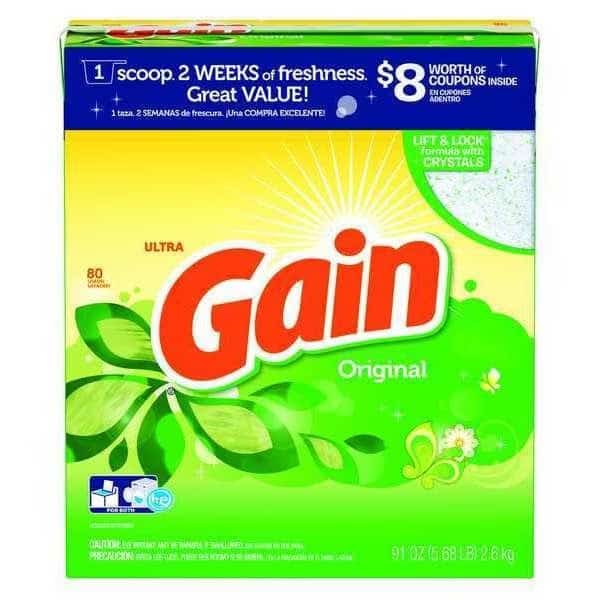 High Efficiency Laundry Detergent, 91 oz Box, Powder, Original, 3 PK