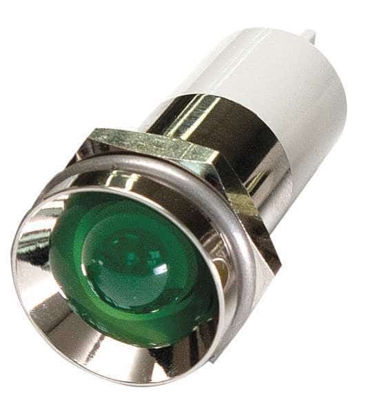 Protrude Indicator Light, Green, 120VAC, EnjoyTool select, Mfr# 24M162