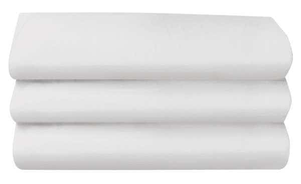 Cot Sheet,Standard,White,PK12, Mfr#: CS-SS-WH-12, FOUNDATIONS