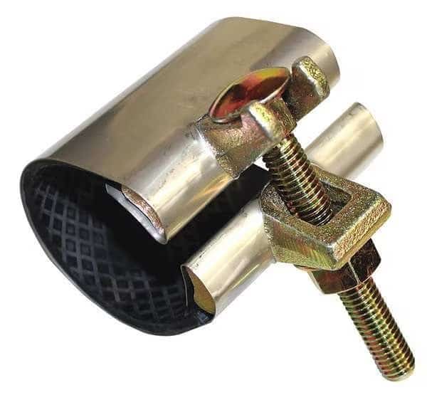 Repair Clamp, Single Bolt, 1-1/2 In, 304 SS, EnjoyTool select, Mfr# 24T949