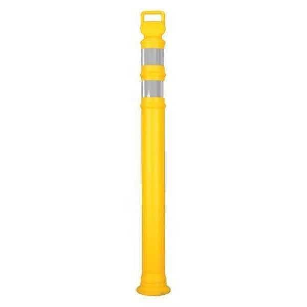 Yellow EASY GRAB DELINEATOR POST FLARED 45IN ; ft. Polyethylene