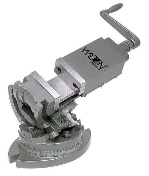 Tilt Machine Vise, 1-5/16 Deep, 3 in Open