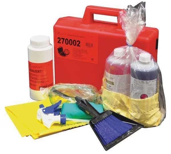 Compact Acid/Base Combo Spill Kit,Case, Mfr#: 270002, SPILFYTER