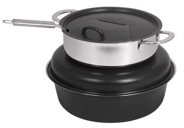 Soup Station, Black w/Chrome