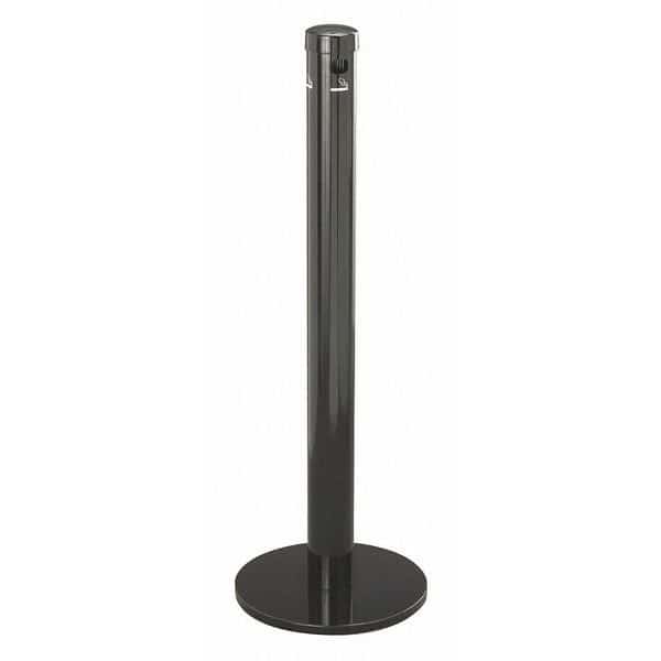 Deluxe Floor, Standing Smokers Post, Black