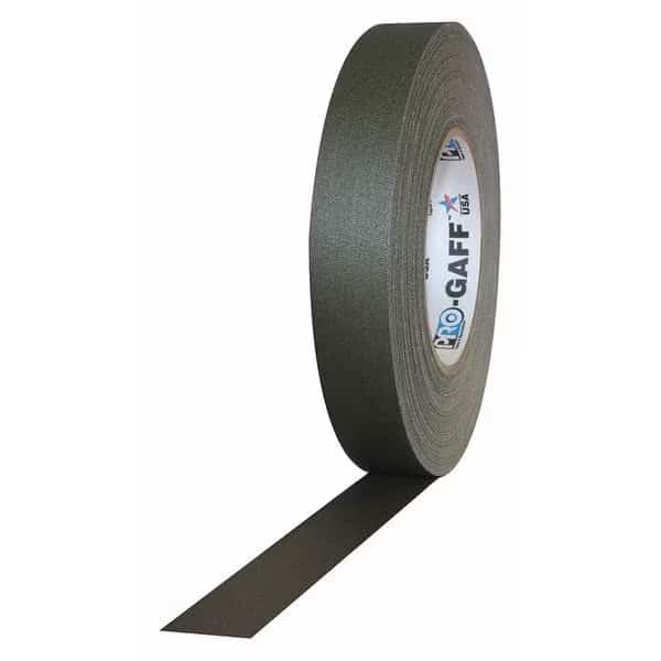 Matte Cloth Tape, 1x55yd., Olive Drab, PROTAPES, Mfr# PRO-GAFF
