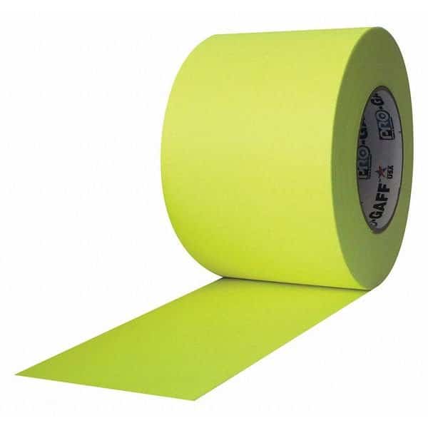 Matte Cloth Tape,4x50yd.,FL Yellow, Mfr#: PRO-GAFF, PROTAPES