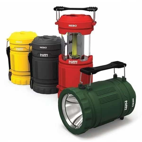 Lantern and Spot Light, Gray, 300 lm