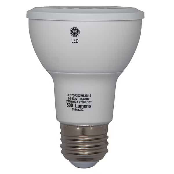 LED 7W, PAR20, Med, E26, 20D, Sp