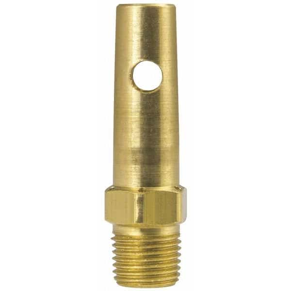 Wing Nut Series Dust Plug, Brass, 1-1/4"