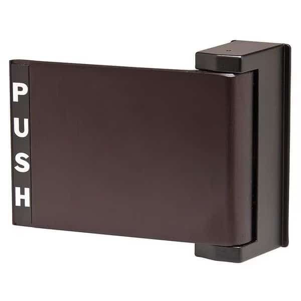 Deadlatch Push/Pull Paddle, Bronze, Kaba Ilco, Mfr#: 459-04-00-313