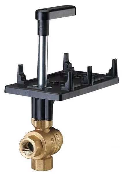 Ball Valve, 3-Way, 1/2 in. NPT
