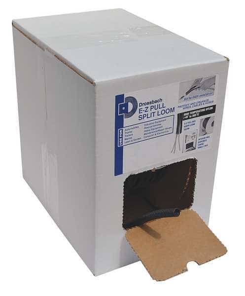 Corrugated Tubing, Nylon, 3/8 in., 100 ft