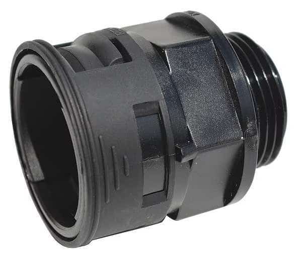 Connector, 1.889 in., Black, Nylon, REIKU, Mfr# VPGRB-48N08