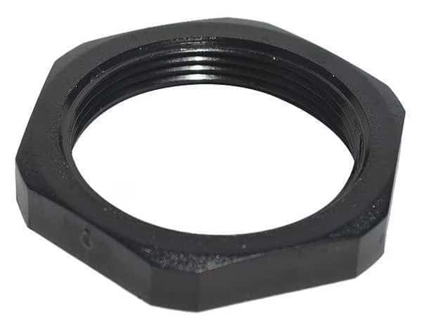 Lock Nut,1" NPT,Gr PA6,Nylon,PK10, Mfr#: PAGMB-N06, REIKU