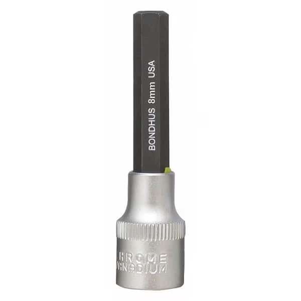 9mm ProHold Hex Bit, 2" Length - With 3/8" Dr Socket