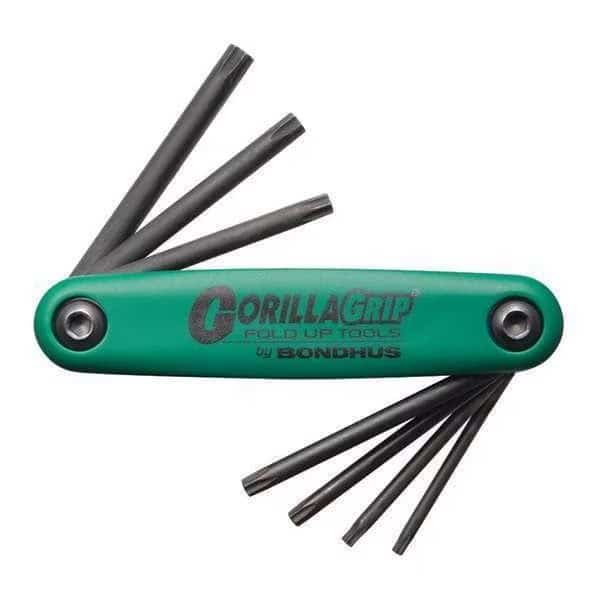7 Piece Torx? Fold-Up Hex Key Set, 12636, Bondhus, Mfr#: 12636