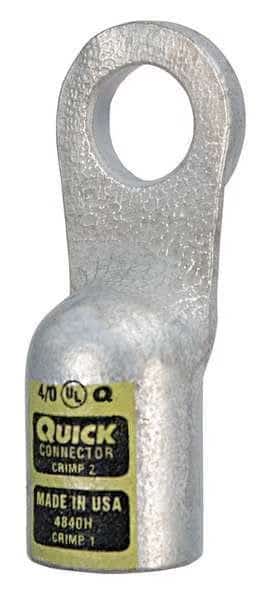 Lug Starter/Ground, 4/0 Crimp,Copper, Mfr#: 4840H, FUSION