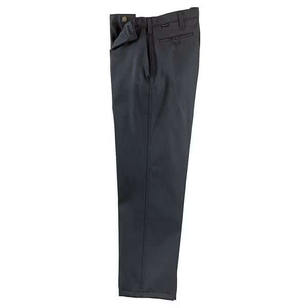 Pants, 50 in., Navy, Zipper and Button, WORKRITE, Mfr# FP50NV