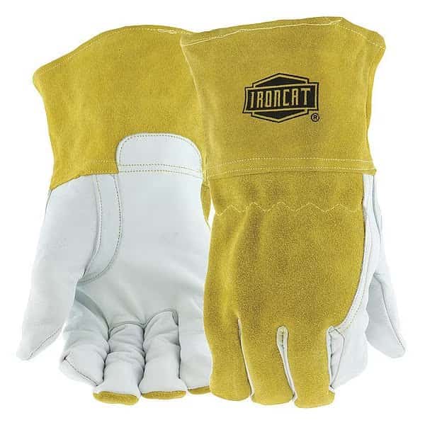 Welding Gloves,MIG,12",L,PK12, Mfr#: 6143/L, IRONCAT