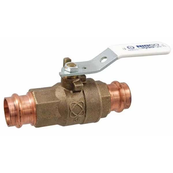 Ball Valve, 1", Press End, LF, SS Trim