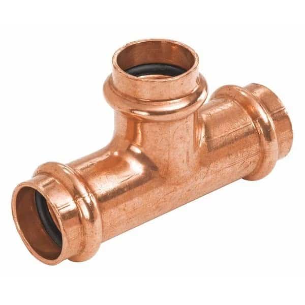 Tee, 4" x 3" x 2", Press Ends
