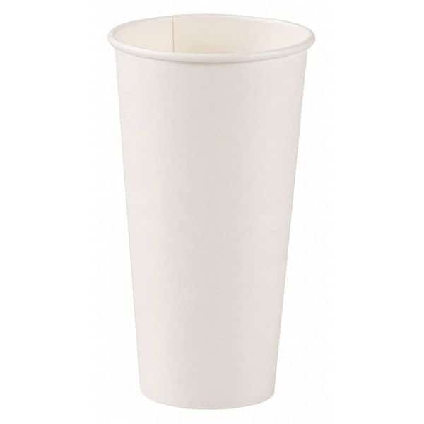 Paper Hot Cup, 20oz., White, PK500