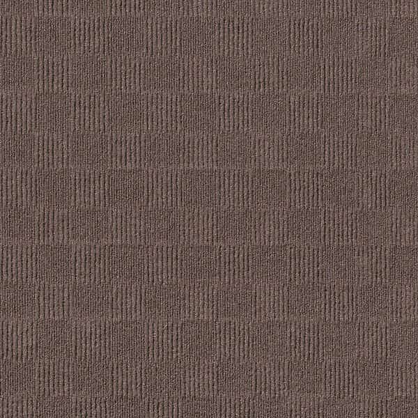 Crochet 24" x 24" N49 Espresso Carpet Tiles - 15PK