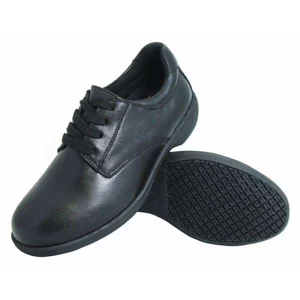 Women's Women's Comfort Oxford Shoes, 8 M, Black