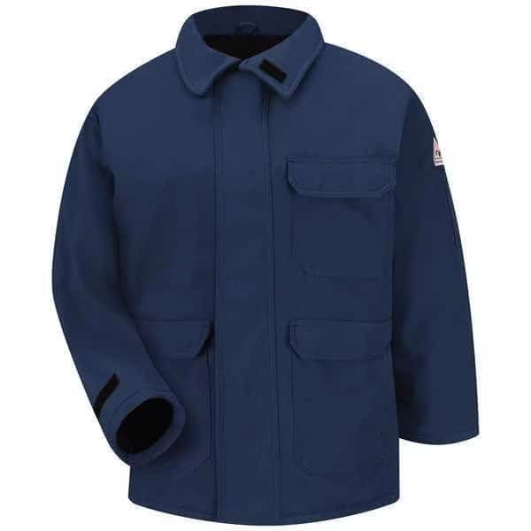 FR Coat, 62 cal/sq cm, M, 6 oz Zipper Closure