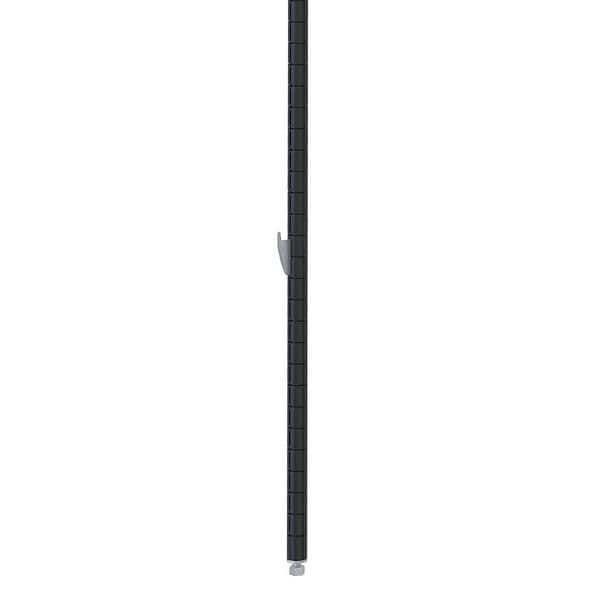 Wire ShlfPst,74 1/2 x1 in,Quick Slot,PK4, Mfr#: 74PQBL-4, METRO