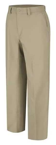 Work Pants, Khaki, Cotton/Polyester, DICKIES, Mfr# WP70KH 46 32