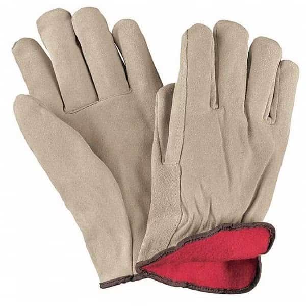 Leather Gloves,Tan,M,PK12, Mfr#: 3150M, MCR SAFETY