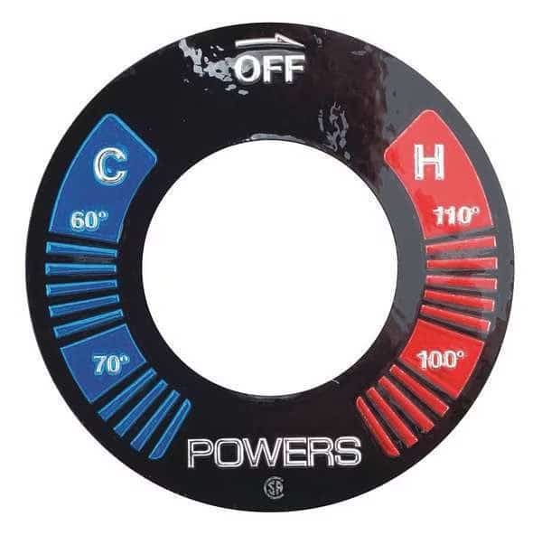 Dial Graphic Insert ,Powers, Mfr#: 420-308, POWERS