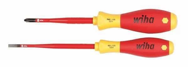 Insulated Screwdriver Set, NmPcs2, Mfr#: 32189, WIHA TOOLS