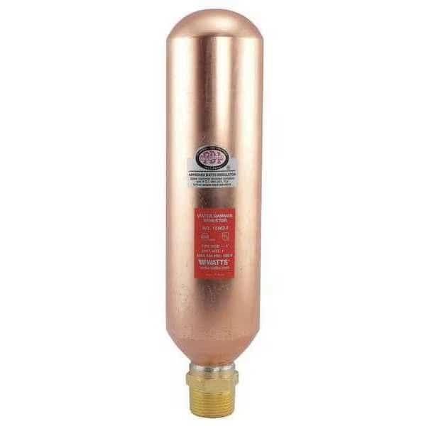 Water Hammer Arrestor, 1 In NPT, Copper, WATTS, Mfr# LF15M2-F