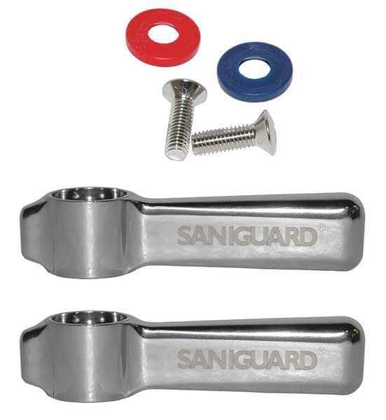 Retrofit Handle, 3 In, Saniguard, PR