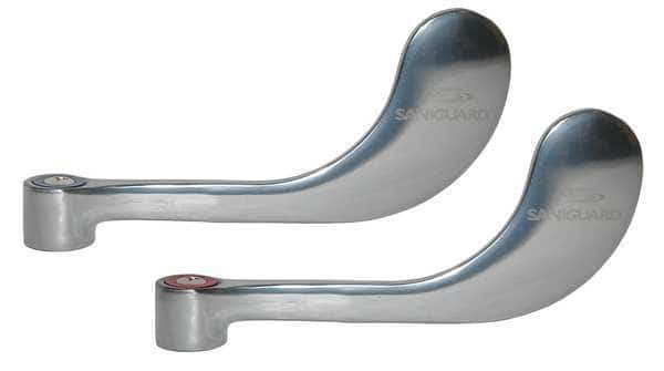 Retrofit Wrist Handle, 4 In, Saniguard, PR