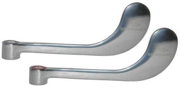 Retrofit Wrist Handle, 6 In, Saniguard, PR