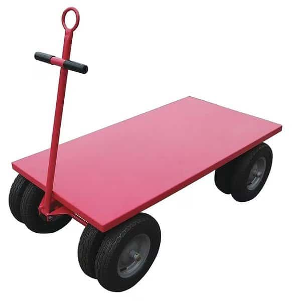 Wagon Truck,Flush Deck,30x60,Cap 2500 Lb, Mfr#: 26Y486, EnjoyTool select
