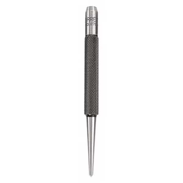 Center Punch,Steel,3" L,5/64" dia., Mfr#: 117B, STARRETT