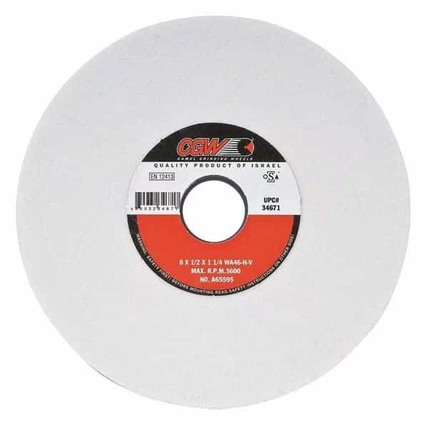 Surf Grinding Whl, 8x1x1-1/4, T5, WA60-K-V