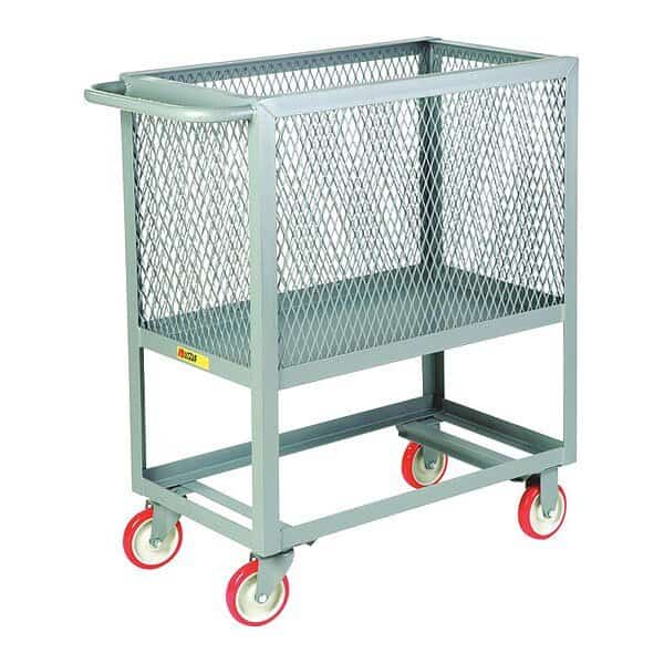 12 ga. Steel Mesh Truck 1200 lb. Capacity, 37"L x 18"W x 40"H